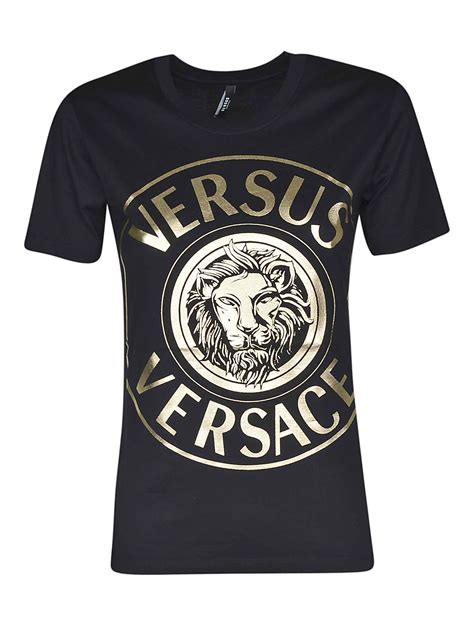 versus versace black sweatshirt|women's Versace t shirt.